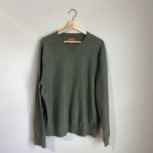 Red Ale Men's (XL) Army Green Long Sleeve Pull Over